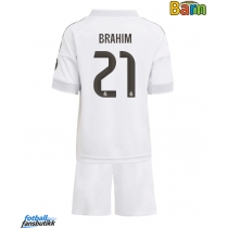 Real Madrid Brahim Diaz #21 Hjemmedraktsett Barn 2025-26 Kortermet (+ Korte bukser)